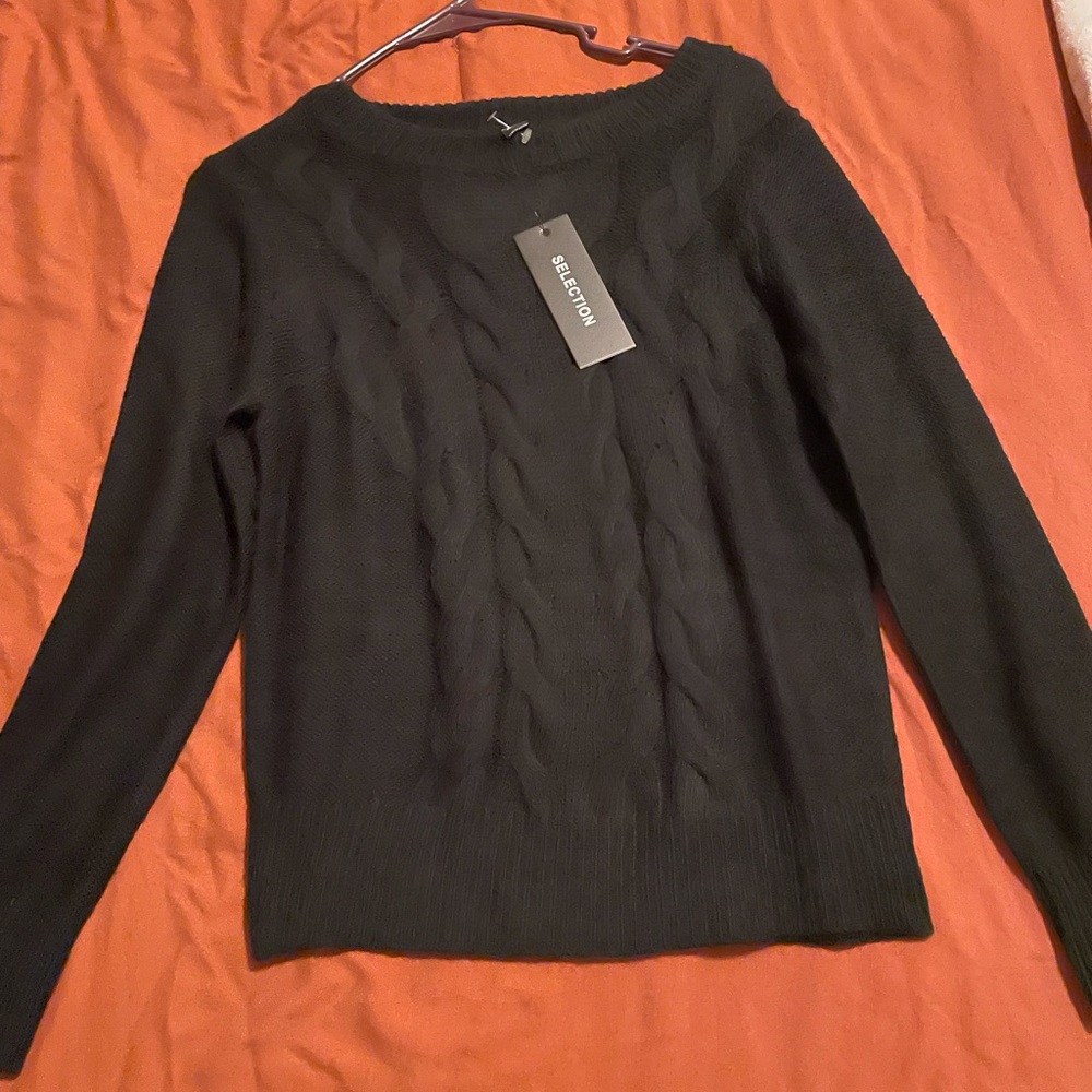 Black Sweater by